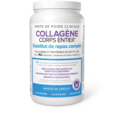 Collagène Corps Entier Substitut de repas complet 855 g poudre