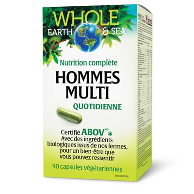 Whole Earth & Sea Hommes Multi Quotidienne 90Vcap