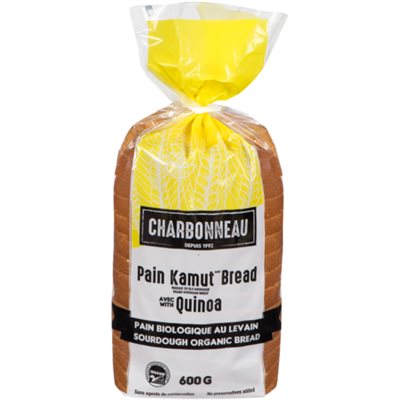 Charbonneau Kamut Bread with Quinoa 600 g 600G