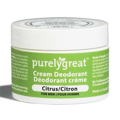 Cream Deodorant - Citrus for Men