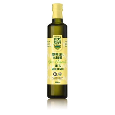 Le Pr Rieur Organic Oleic Sunflower Oil 500ml