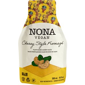 NONA Vegan Cheesy Style Plant-Based Cashew Sauce 300ml