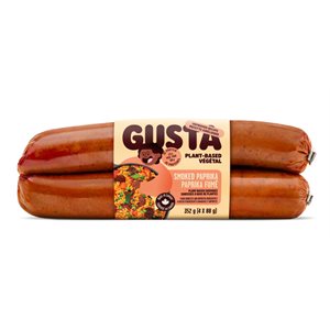 Gusta Vegan Wheat Sausage Smoked Paprika 350g