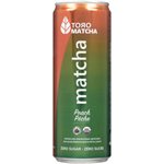 Toro Matcha Infusion énergisante Pétillante Pêche 355 ml