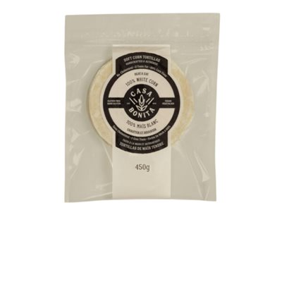 Casa Bonita Tortilla Mais Blanc 450g
