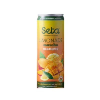 Seta Limonade Matcha Mangue bio 355Ml