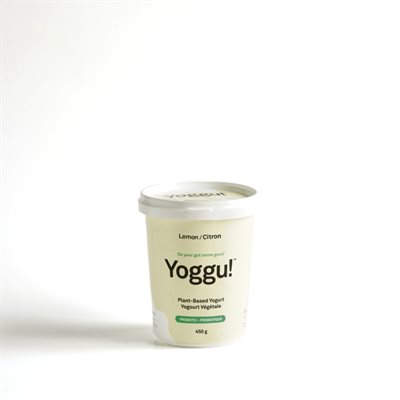 Yoggu! Yaourt probiotique végétal au citron 450 g