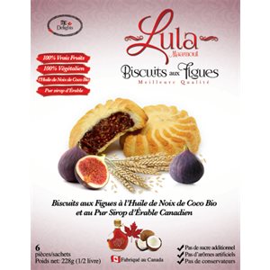 Lula Biscuits Vegan Avec Figues