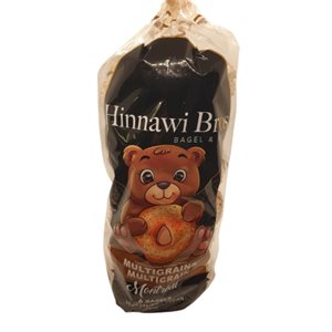 Hinnawi Bros Multigrain Vegan Bagel 6un 640g