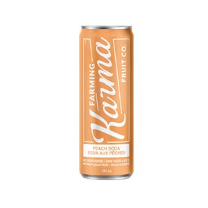 Farming Karma Peach Soda 285ml