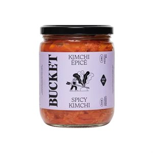Bucket Fermentation Kimchi Épicé Bio 500Ml