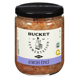 BUCKET FERMENTATION KIMCHI ÉPICÉ BIO 500ml