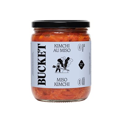 Bucket Kimchi Au Miso Biologiquelogique 500Ml Bucket Kimchi Au Miso Biologiquelogique 500Ml