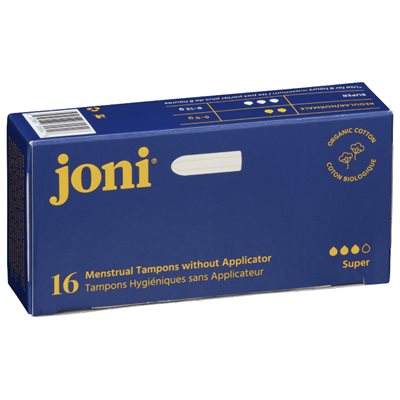 joni tampons super 16 ct.