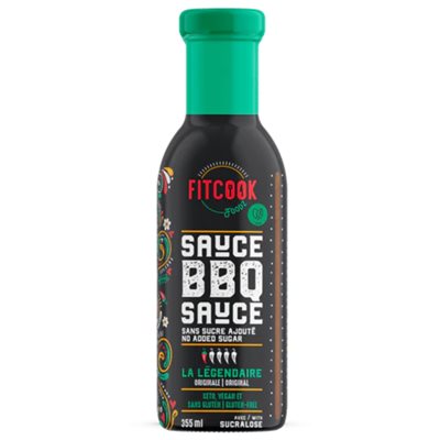 Fit Cook Foods Sauce Bbq La Légendaire Originale 355Ml Fit Cook Foods Sauce Bbq La Légendaire Originale 355Ml