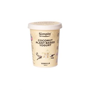 Simpla Yaourt De Noix De Coco Vanille (450g)