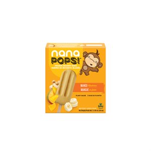 Nana Pops! Mangue En Folie Barres glacées à base de plantes 240ml