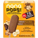 Nana Pops! Chocolat Et Beurre D'Arachide Barres glacées à base de plantes 240ml