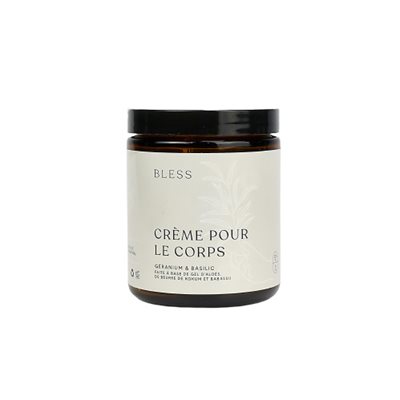 Créme pour le corps Géranium & Basilic