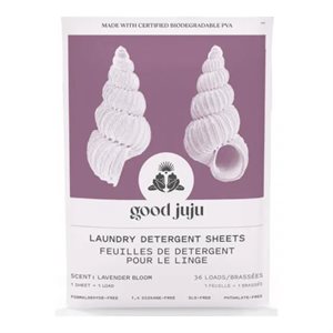 Good Juju Laundry Sheets Lavendar -36 Pc