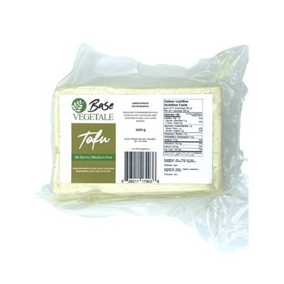 Base vegetale organic semi-firm tofu 460g