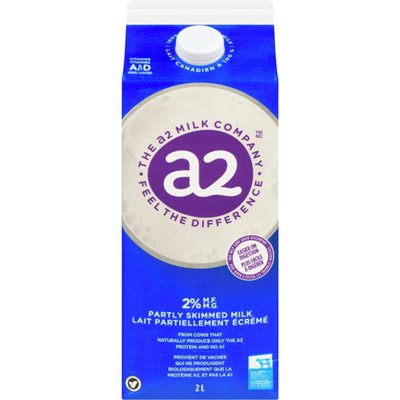 A2 2% M.G. LAIT PARTIELLEMENT ÉCRÉMÉ 1.75ml A2 2% M.G. LAIT PARTIELLEMENT ÉCRÉMÉ 1.75ml