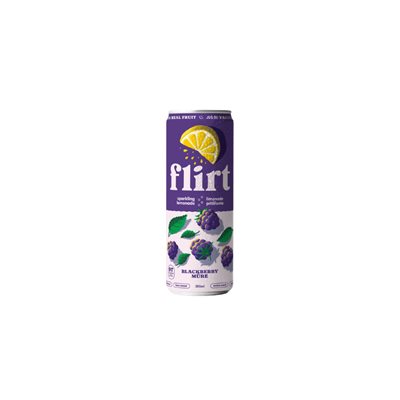 Flirt Drinks Blackberry Sparkling Lemonade (Can)355ml