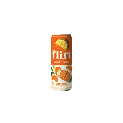 Flirt Drinks Limonade pétillante clémentine (canette)355ml