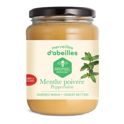 Merveilles d'abeilles Aromiel Menthe Poivrée 150g