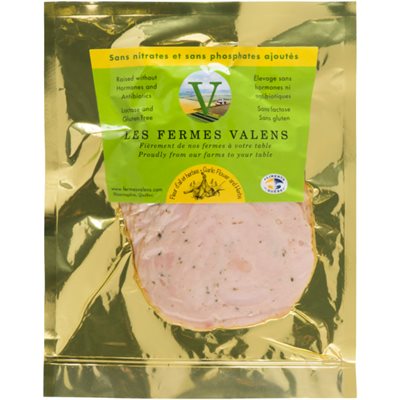 Ferme Valens Poitrine De Dinde Fumée Ail Et Fines Herbes