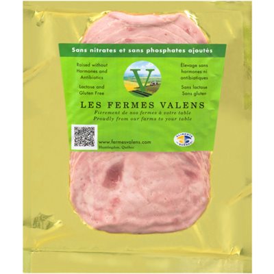 Les Fermes Valens Ham Sliced Roasted 0.180 kg 180g