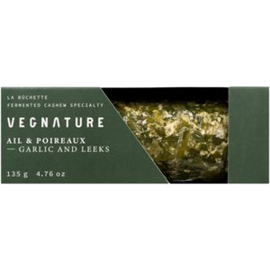 VegNature Fermented Cashew Specialty Garlic and Leeks 135 g 