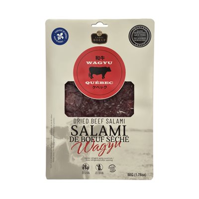 Label Bœuf - Dried beef salami Wagyu Original - 50g