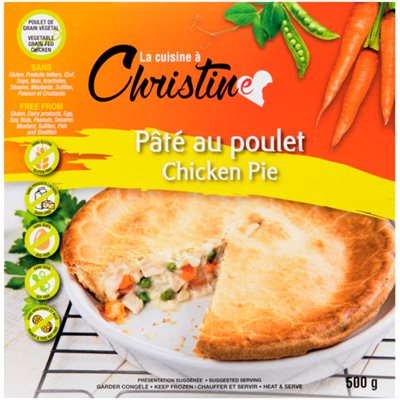 La Cuisine à Christine pate poulet congéle