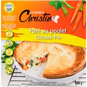 La Cuisine Ã Christine chicken pie 500G