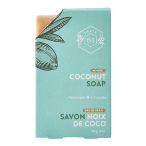 Crate61 No Grit Coconut Soap Bar 110G