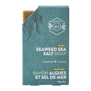 Crate 61 Savon algues et sel de mer