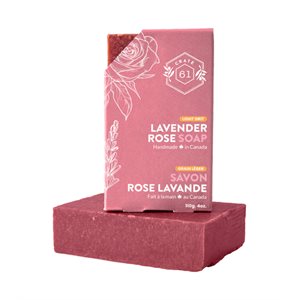 Crate61Savon Lightgrit Lavande Rose 110 g