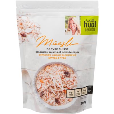 Isabelle Huot Muesli Almond Raisin Cashew 8X300Gr 300GR