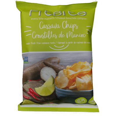 Fitbite Cassava crisp Chili Lime 100g