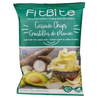 Fitbite Avocado Cassava Chips 100g