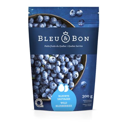 Bleu&Bon Frozen Wild Blueberries 300g