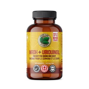 Pure Labs Vitamins Nadh 10Mg + Ubiquinol 40Mg 60 Vegi Cap
