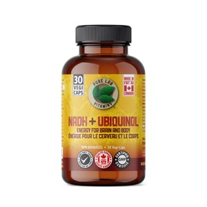 Pure Labs Vitamins Nadh 10Mg + Ubiquinol 40Mg 30 Vegi Cap