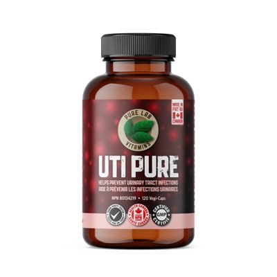 Pure Labs Vitamins Uti Pure Capsules - Canneberge Et D-Mannose 120 Vegi Cap Pure Labs Vitamins Uti Pure Capsules - Canneberge Et D-Mannose 120 Vegi Cap
