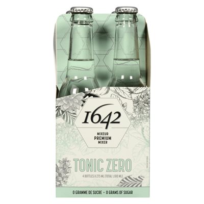 1642 Zero Tonic Water 4x275ml