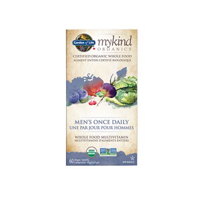Garden Of Life mykind Organics - Multivitamine - Un par Jour pour Hommes