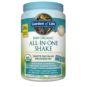 Garden Of Life RAW ALL-IN-ONE NUTRITIONAL SHAKE - Lightly Sweetened 1038g