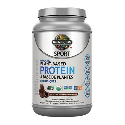 Garden Of Life SPORT - Protéine à base de plantes biologiques - Chocolat