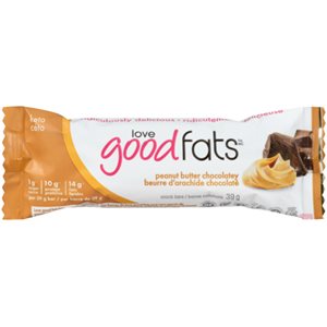 Love Good Fats Snack Bars Peanut Butter Chocolatey 39g